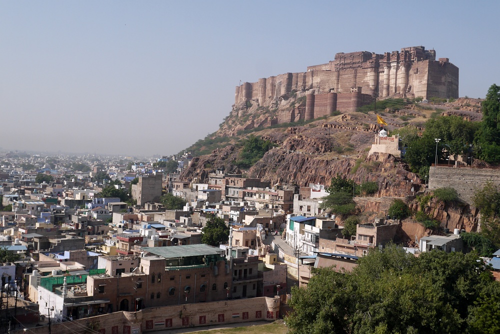 Fort de Merengarh et ville bleu - Jodhpur - Inde